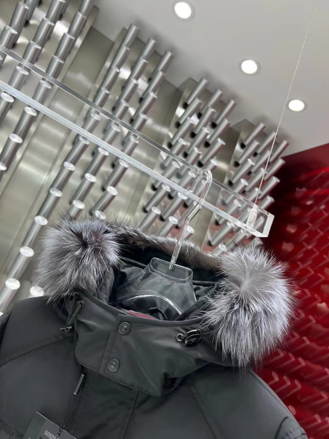 Moose Knuckles Fur Trim Down Parka Moose Knuckles Fur Trim Down Parka